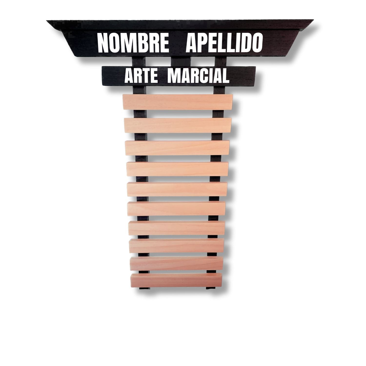 Expositor cinturones brazilian jiu jitsu