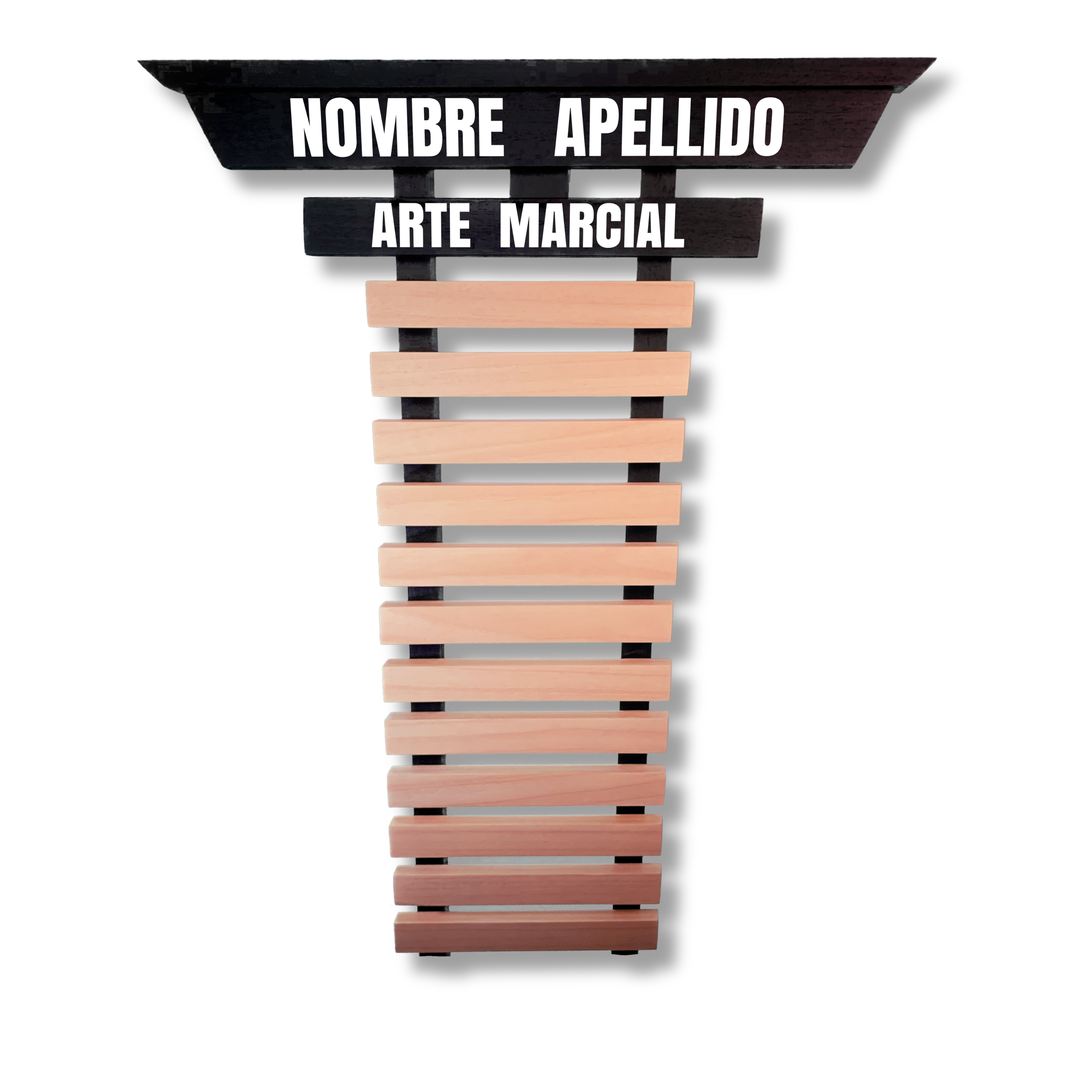 Expositor cinturones brazilian jiu jitsu