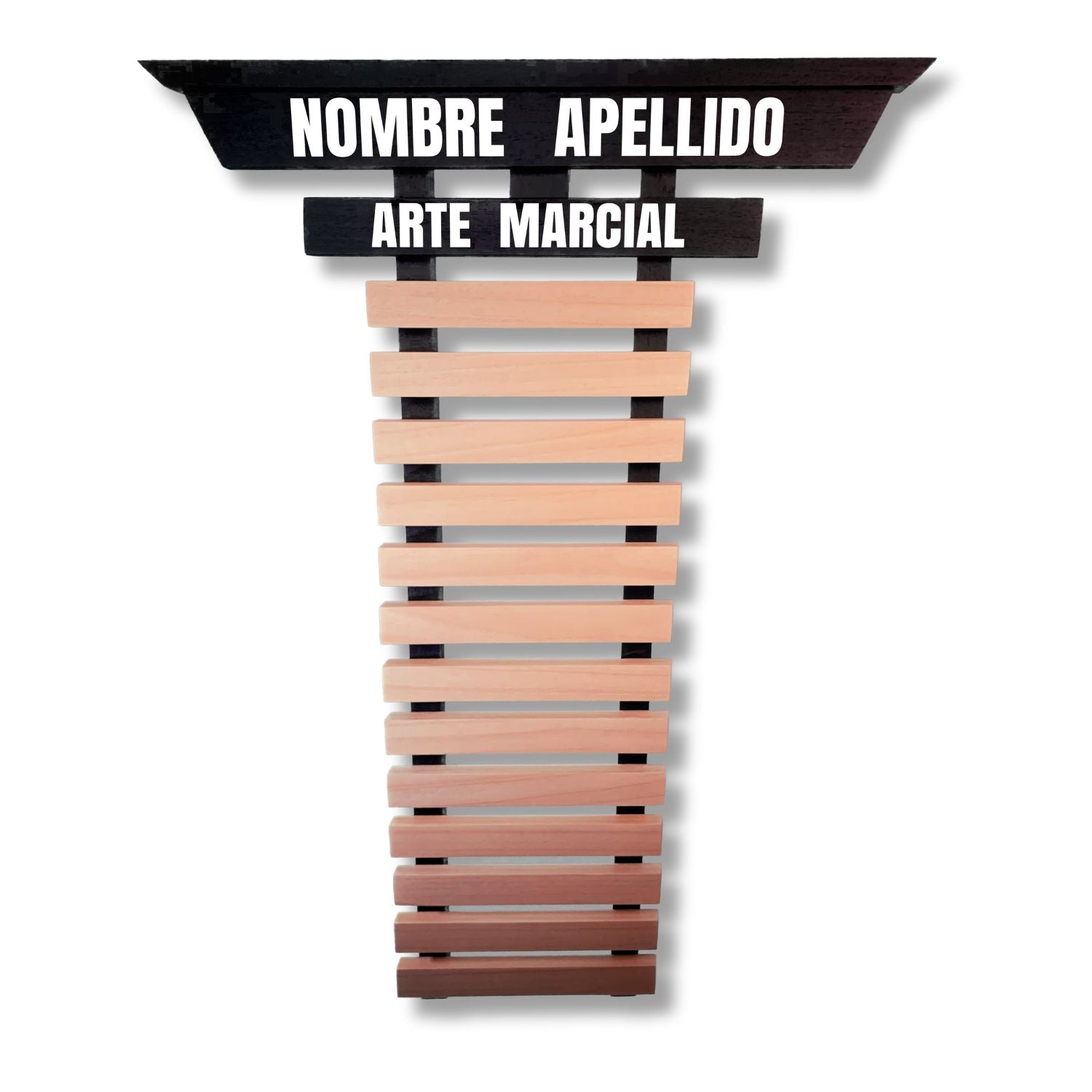 Expositor cinturones brazilian jiu jitsu