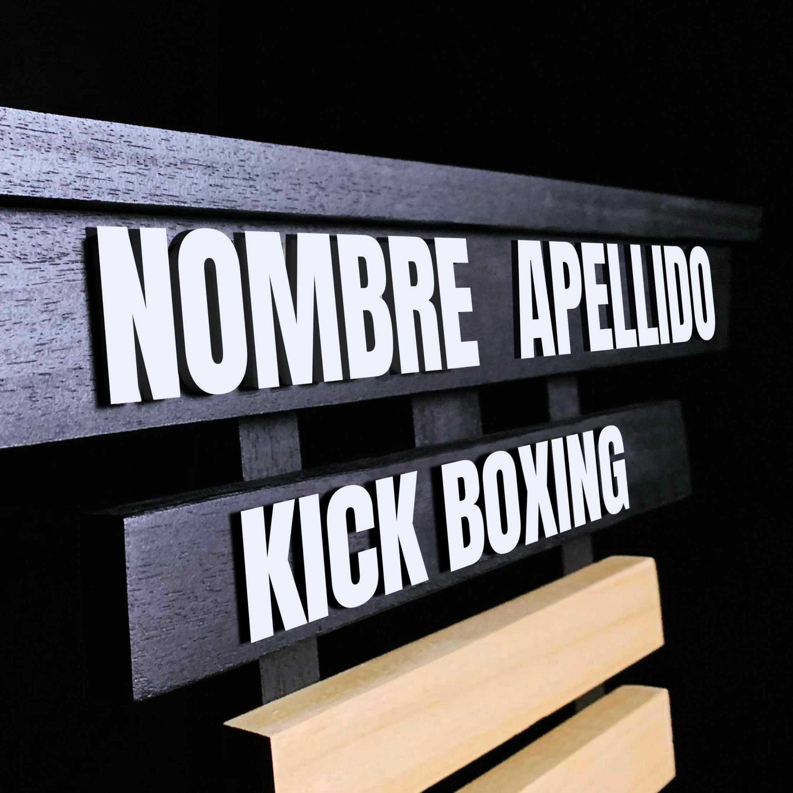 Porta Cinturones Personalizable Artes Marciales
