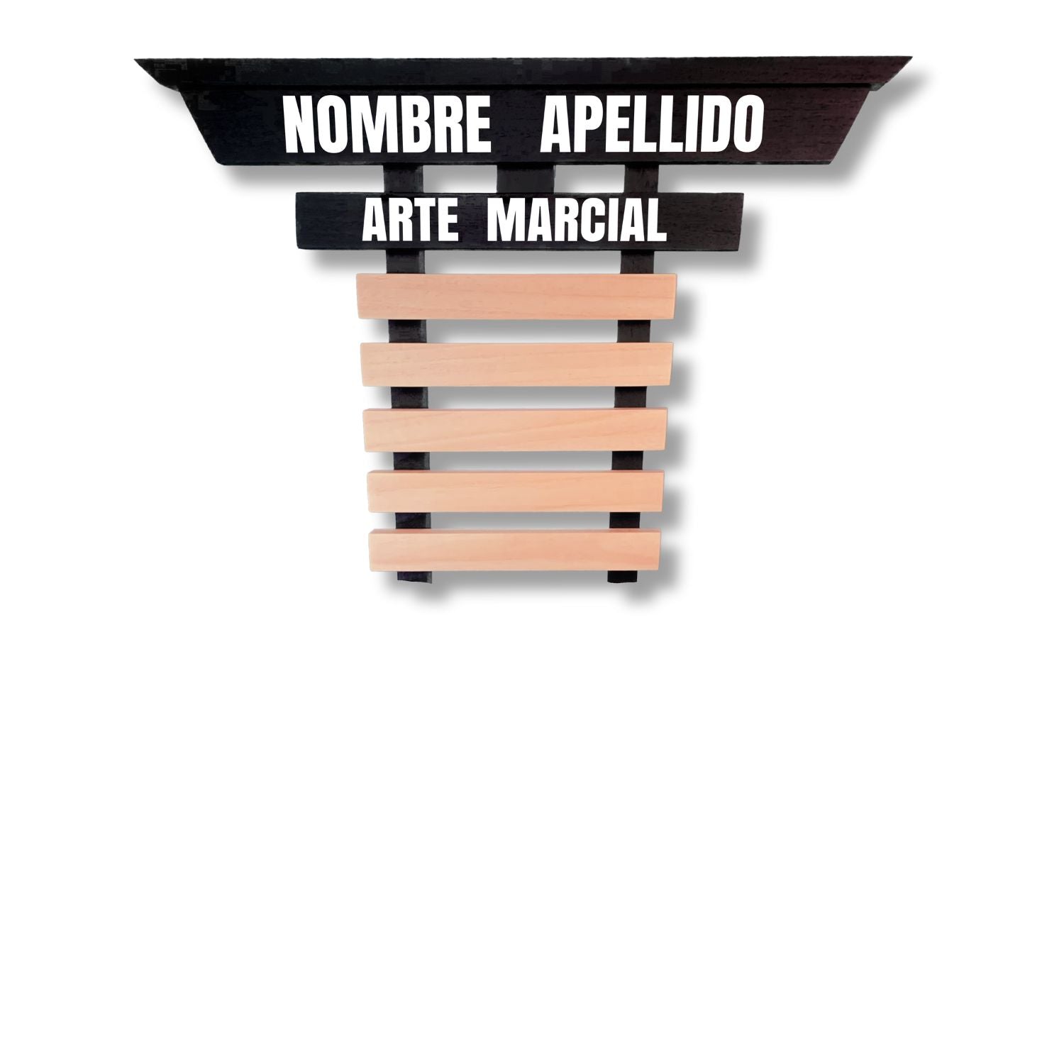 Expositor cinturones brazilian jiu jitsu