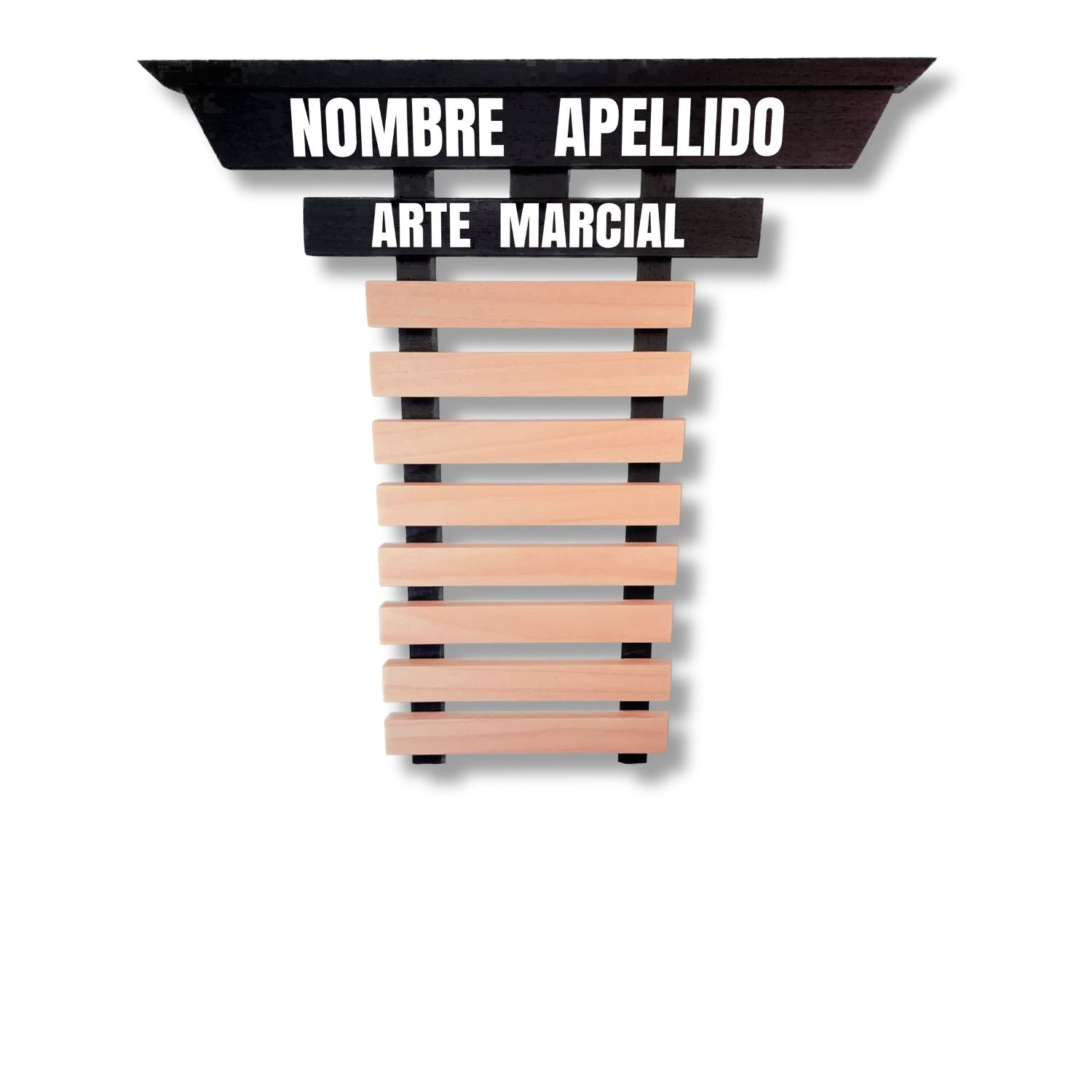 Expositor cinturones brazilian jiu jitsu