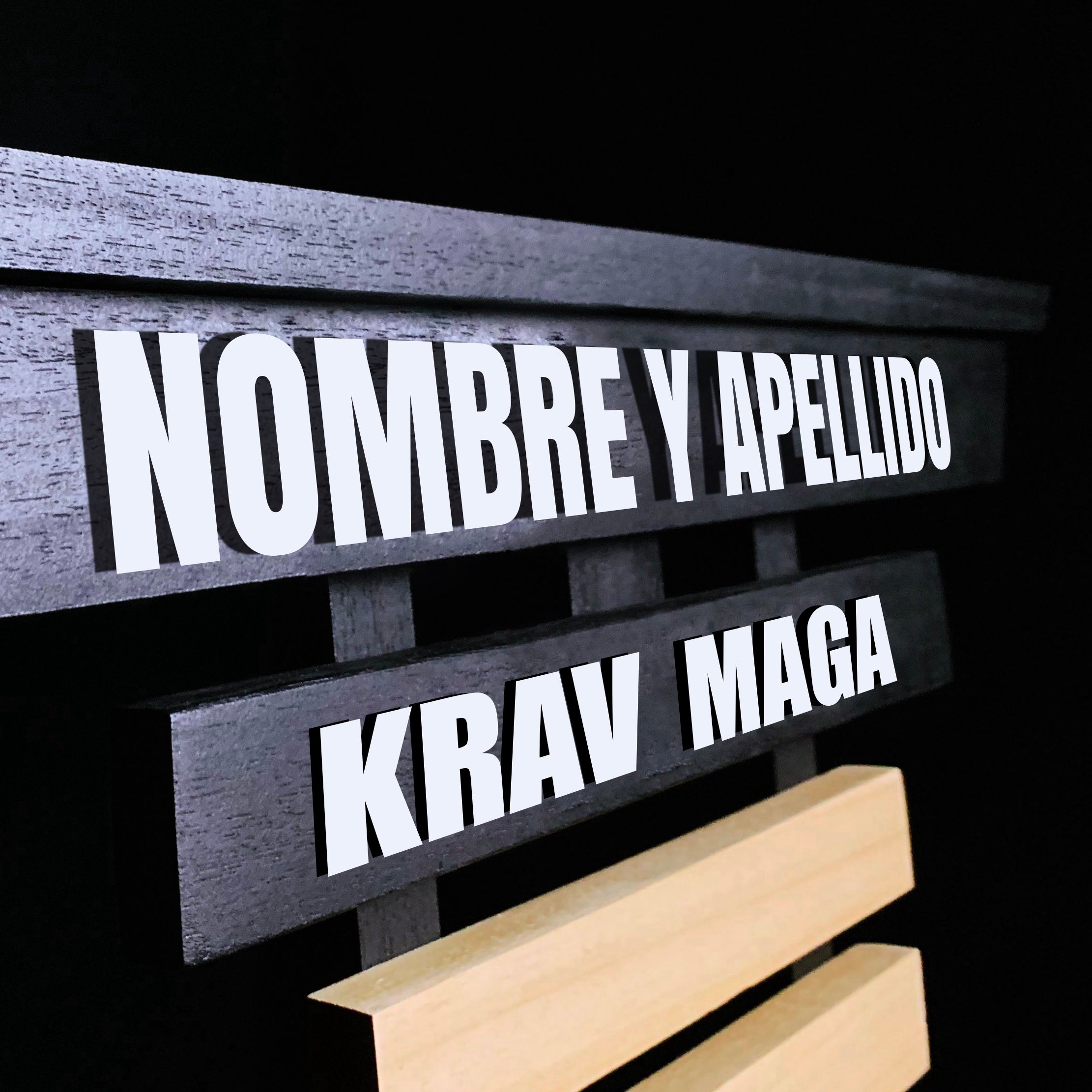 Porta Cinturones Personalizable Artes Marciales